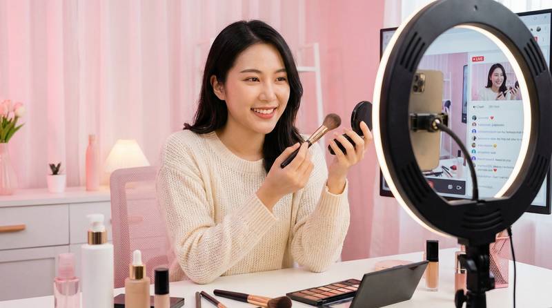 萝莉社美妆教程视频